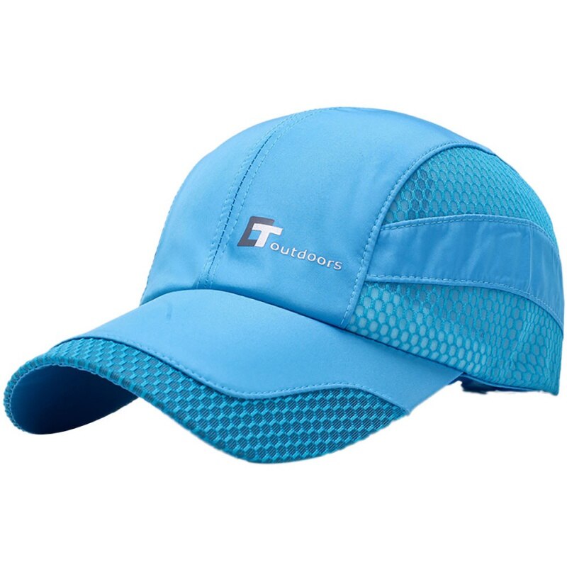 Mesh cap letter broderi bomull polyester 50+  solskydd snabbtorkande anti-uv justerbara hattar utomhus sportkläder tillbehör