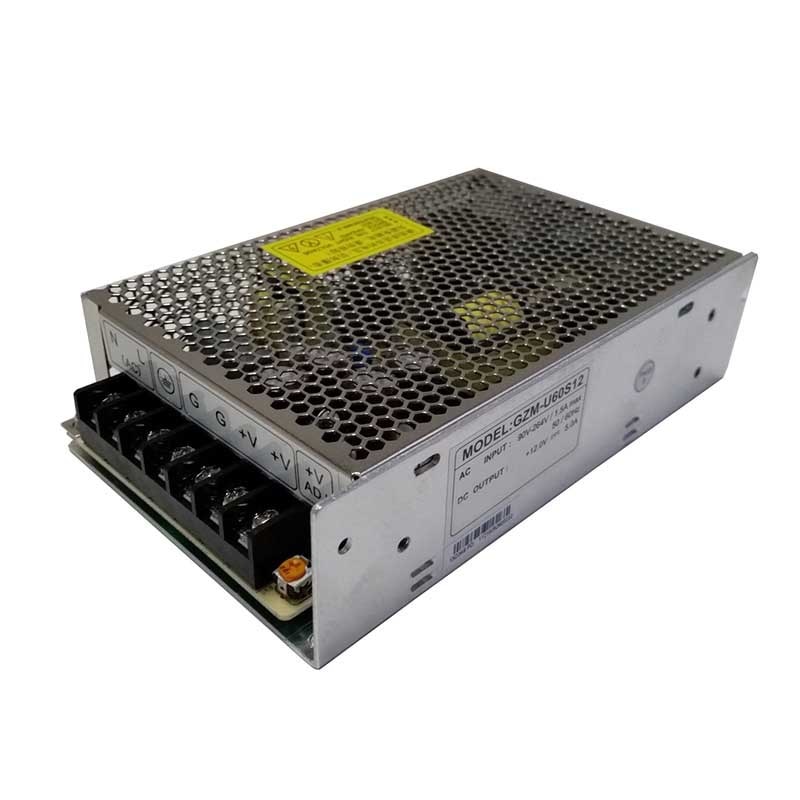 Fuente de alimentación conmutada para Monitor, accesorio para GZM-U60S12, DC12V, 5A, 60W, 160x98x40mm, Psu