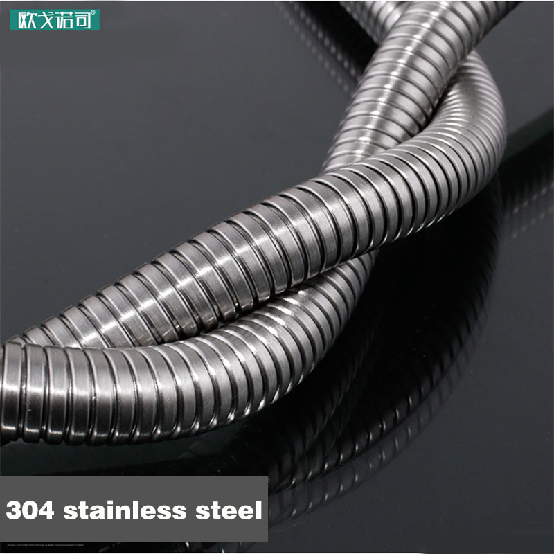 150cm fleksibel slange til brusersæt 304 rustfrit stål