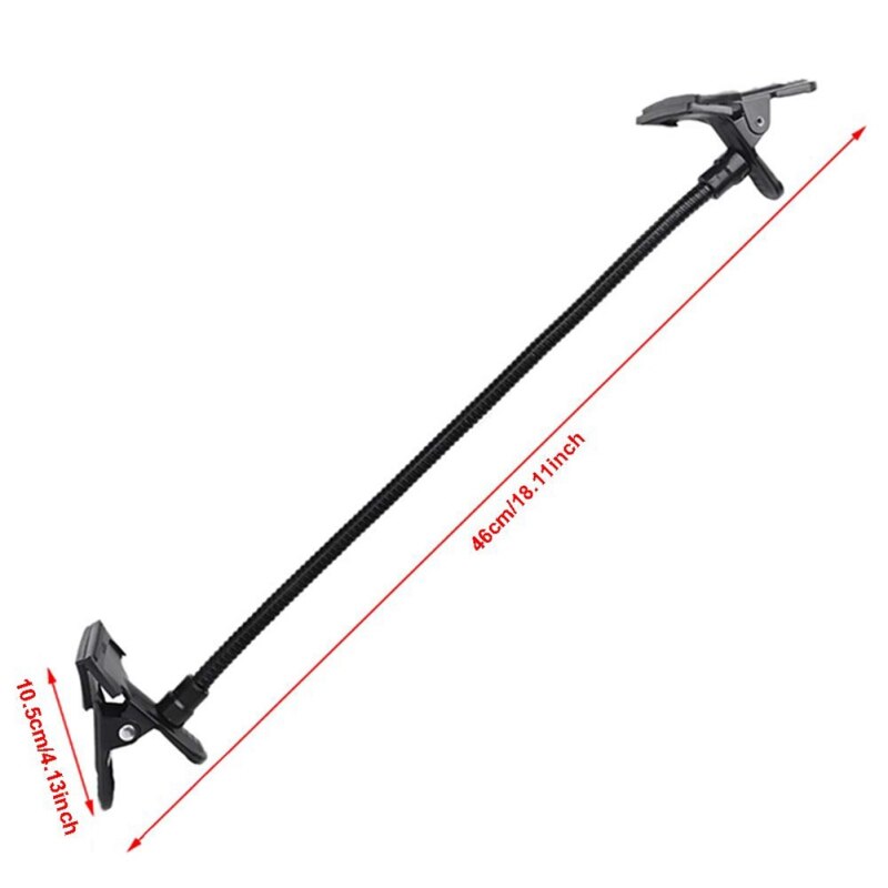 Background Holder Clamp - Metal Studio Accessory for Reflector & Light Stand - Photography Equipment