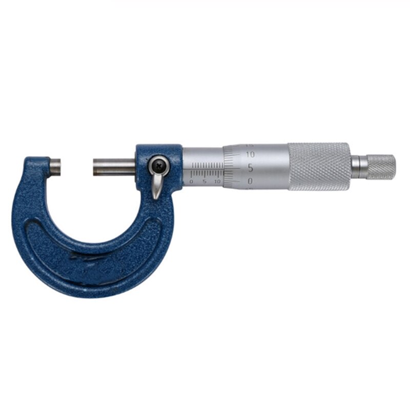 Outside Micrometer 0-25Mm Metric Gauge Standards Caliper Screw Thread Gauge Measuring Tools