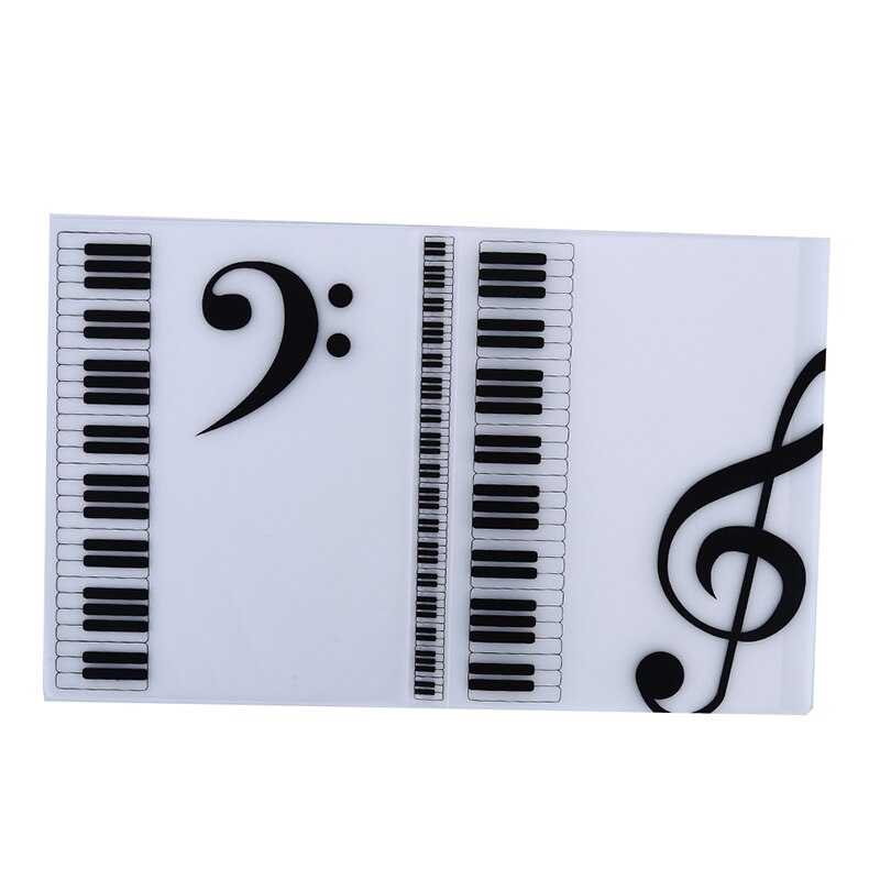 Pochette A4 pour Piano et musique | Pochette de partition de Piano, bande chorale, 80 feuilles, insertion de dossier, fournitures de maison et de bureau
