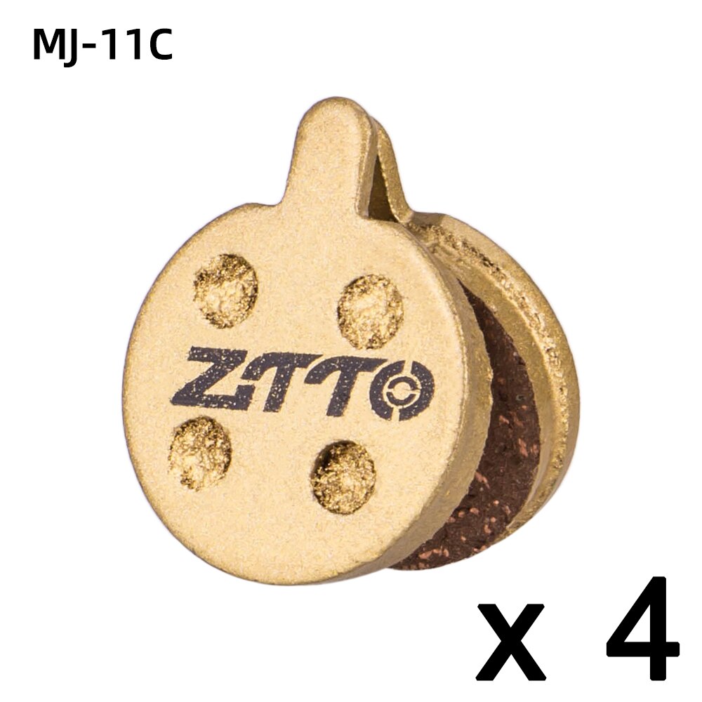 ZTTO 4 paires de plaquettes de frein de vélo entièrement en métal vtt pour MT200 M8000 M785 G03TI G04TI Code de guidage DB1 BB5 CR MT2 MT4 R1 frein à disque de vélo: plum