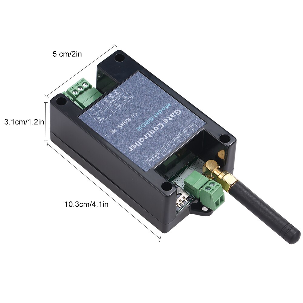 G202 drzwi GSM otwieracz bramy zdalne włączanie/wyłączanie łącznik przekaźnikowy zdalne sterowanie dostęp robić drzwi bezprzewodowy mechanizm otwierania drzwi za pomocą bezpłatnego połączenia SMS Komenda