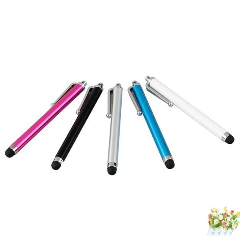 Stylet JINHF stylet à écran tactile pour iPhone Samsung téléphone intelligent tablette iPad iPod 8 couleurs