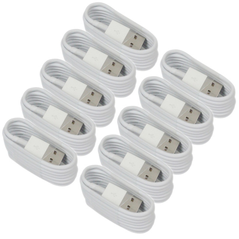 Til iphone 11 pro max mobiltelefon oplader ledninger 1m 8 pin usb oplader kabel til apple iphone 6 6s 7 8 plus opladning 10 stk/parti