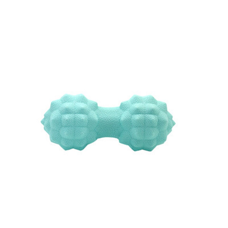 TPR – boule de Massage pour Relaxation musculaire, pour soulager les douleurs du corps, du cou, des jambes, du dos et du pied: Peanut Balls-Green