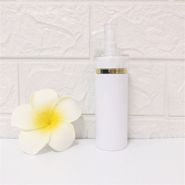 Cosmetica Hervulbare High-End Hoofd Pomp Acryl Flessen Spray Flessen Vloeibare Shampoo Douchegel Flessen Home Bad Supply: 120ml