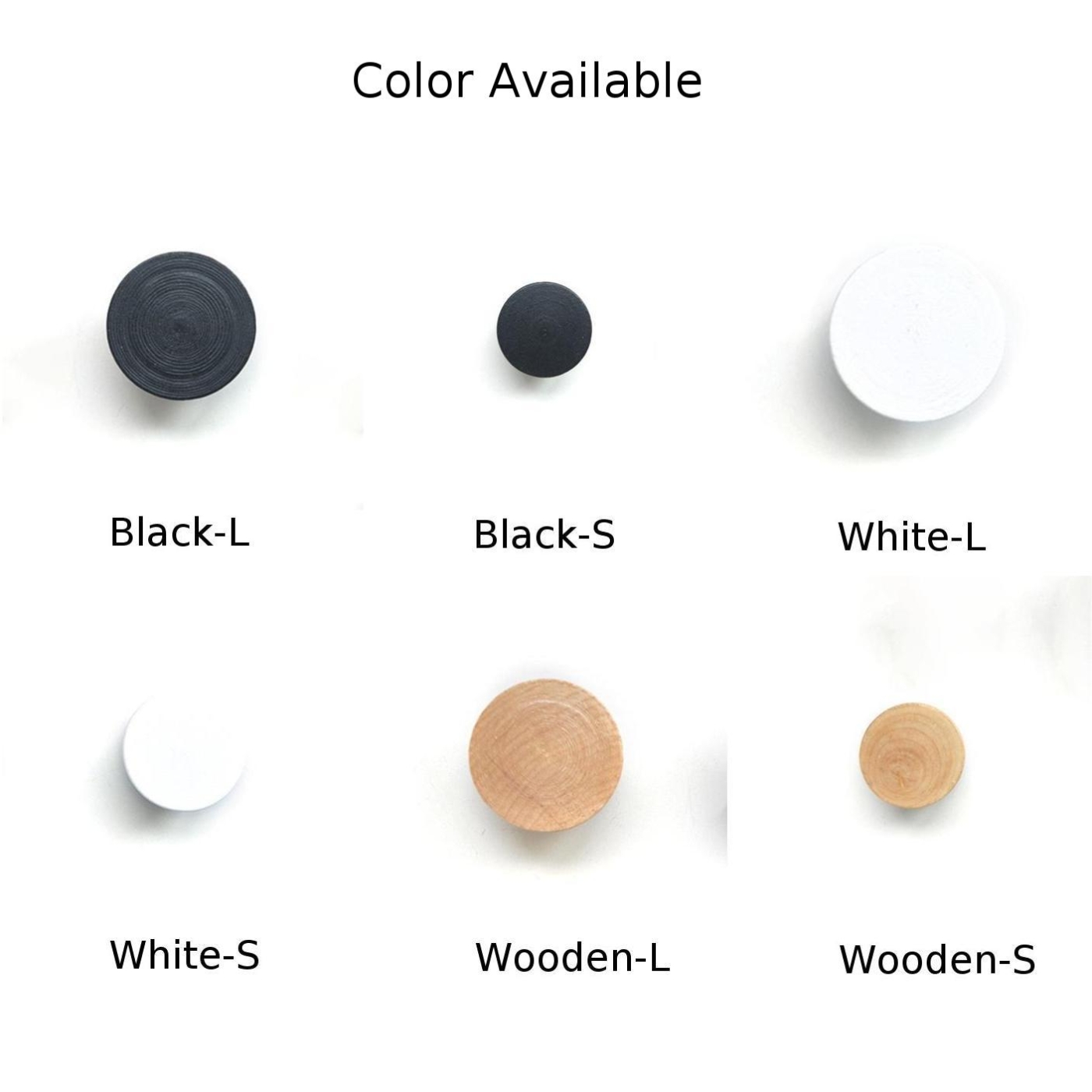 Colgador redondo de madera Natural para ropa, perchero montado en la pared, soporte decorativo para llaves, sombrero, bufanda, bolso, colgador de almacenamiento, estante de baño