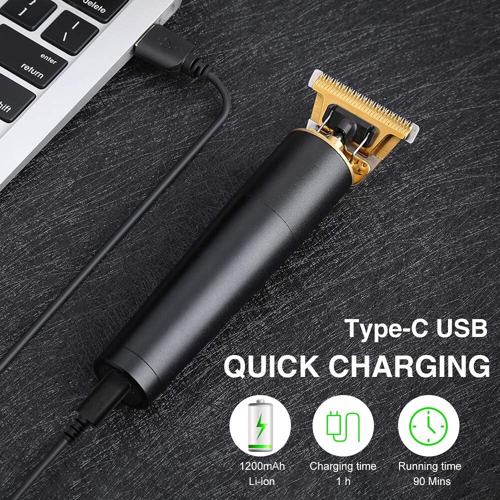Gaeruo T1 Hair Outliner Grooming Trimmer Clippers for Men - Close Cutting T-Blade Hair Trimmer