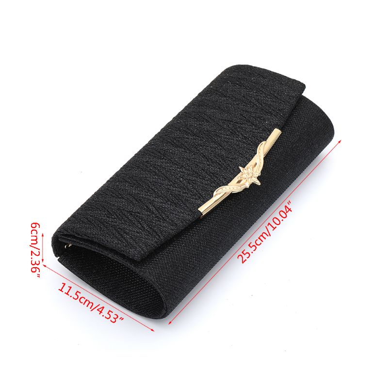 Women's Chain Evening Shoulder Bag Bridal Clutch Lady Female Party Prom