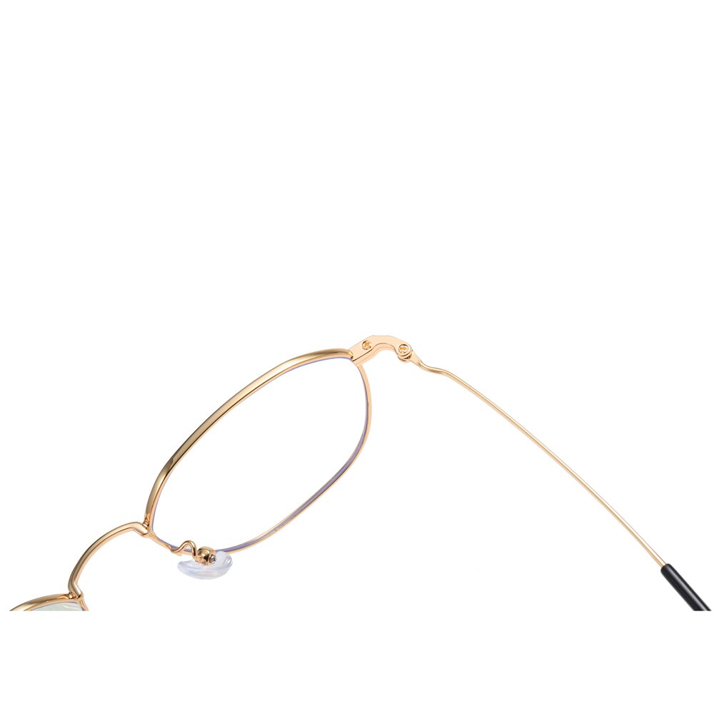 Peekaboo Anti blau licht gläser frauen optischen rahmen platz spiel Computer brillen für männer retro Gold metall rahmen