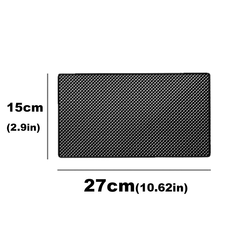 1 Stück Universal Auto Armaturenbrett rutschfeste klebrige Unterlage Telefonhalter Matte Auto rutschfeste Matte klebrige Anti-Rutsch-PVC-Pads hitzebeständig: Blau