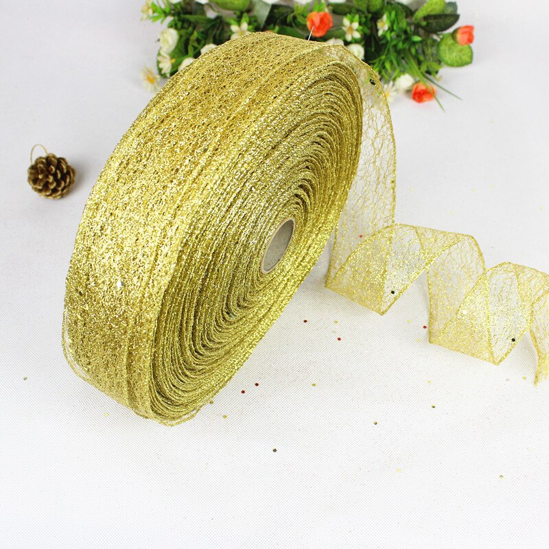 2M Kerst Decoratie Linten Voor Wedding Christmas Party Decorations Diy Boog Ambachtelijke Lint Dozen Inpakken Levert