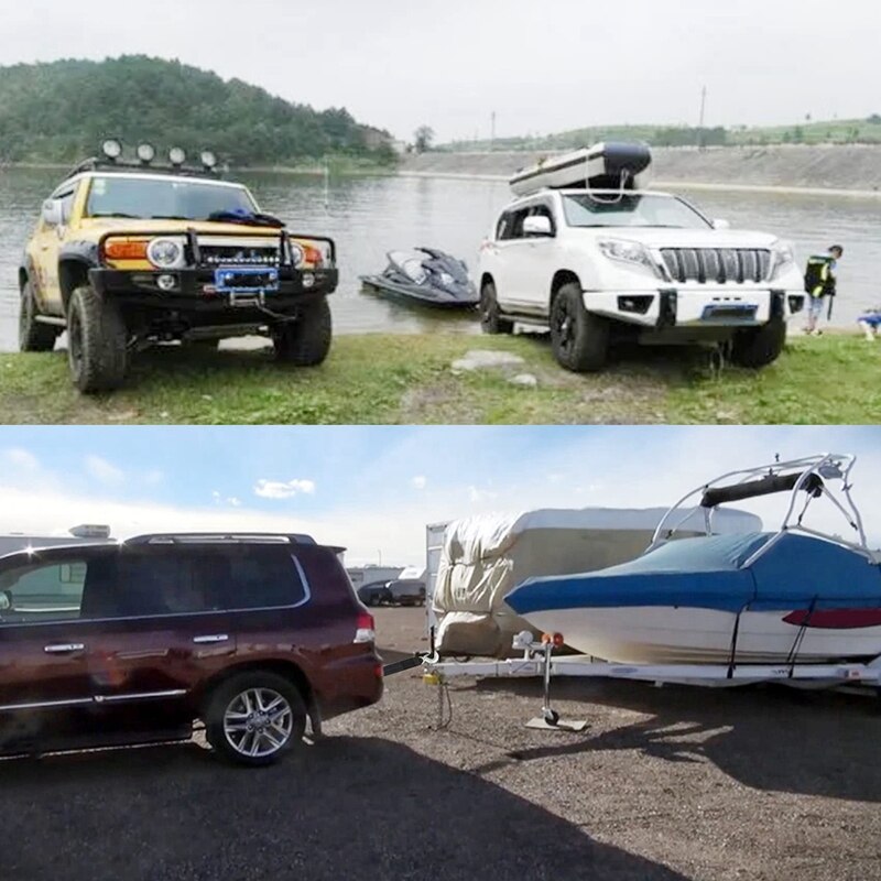 Boat Trailer Winch Strap Replacement with Hook for Boat, Fishing Jet Ski,Towing Replacement Securing Tie Down Marine