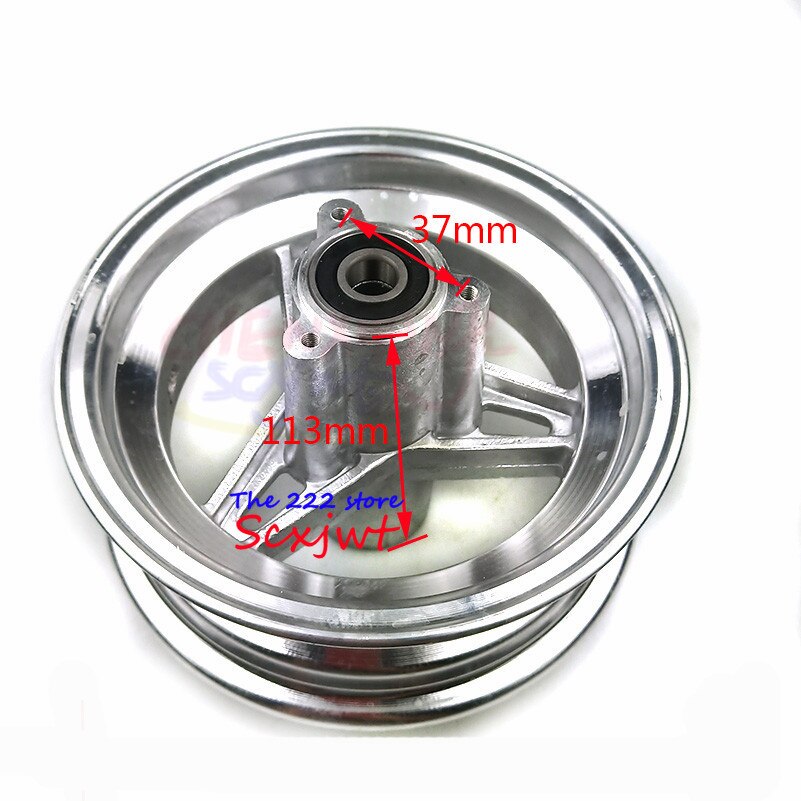 15X6.00-6 Atv Vier Wiel Kart Gewijzigd Voorwiel Hub 6 Inch Lichtmetalen Velgen Gebruik 15x6. 00-6 Banden Vacuüm Band