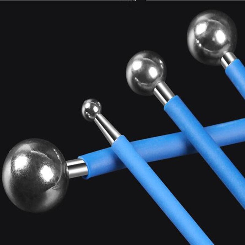 4pcs Double Steel Pressed Ball Tile Grout Repairing Stick Ceramic Floor Grout Glue Gap Scraping Construction Tools