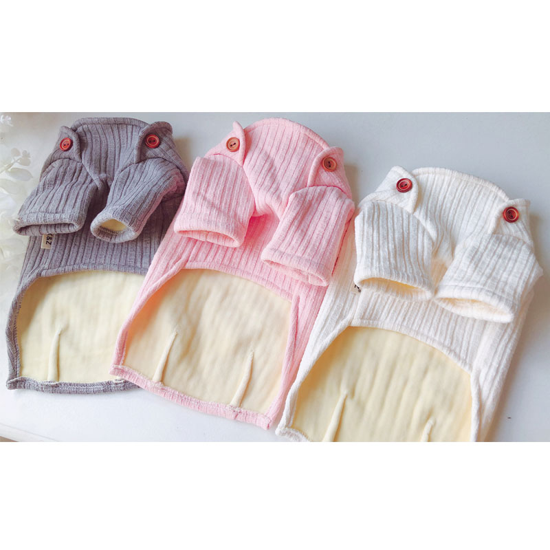 warm Hund Kleidung Hoodies Für Kleine Hunde Verdicken Vlies-Shirt Hoodie Mantel Für Pudel Mops HF920 Weiche Welpen Katze Outfit kleidung Haustier
