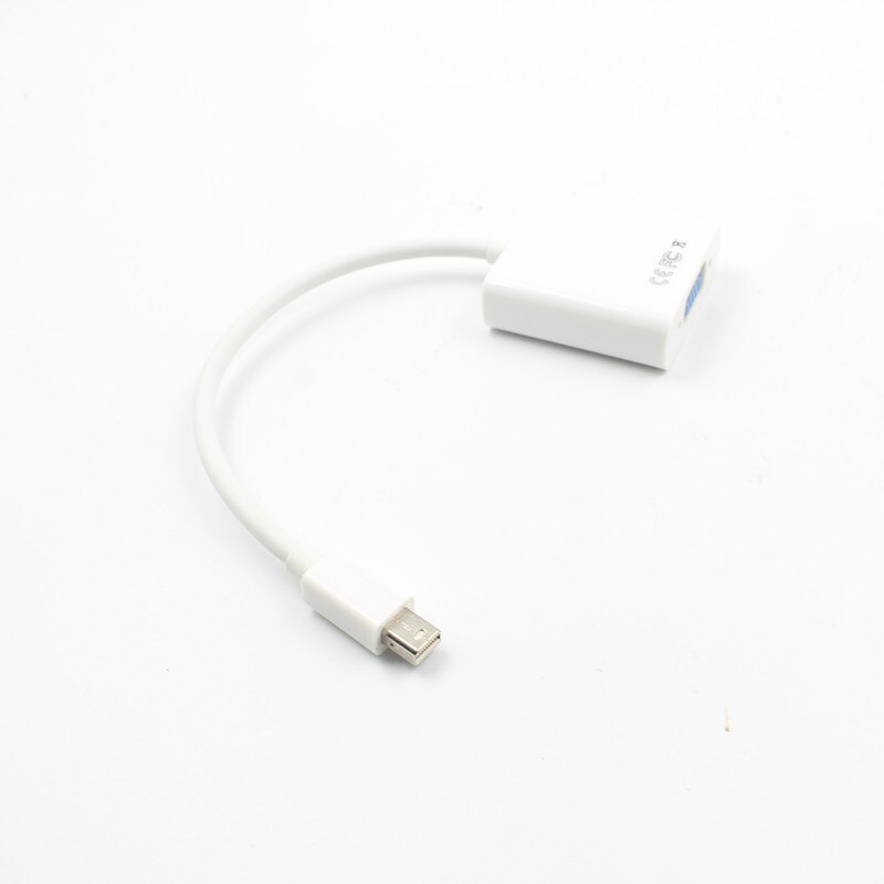 For MacBook Air Pro IMac Mac Mini Thunderbolt Mini DisplayPort Display Port Mini DP To VGA Cable Adapter 1080P ZT