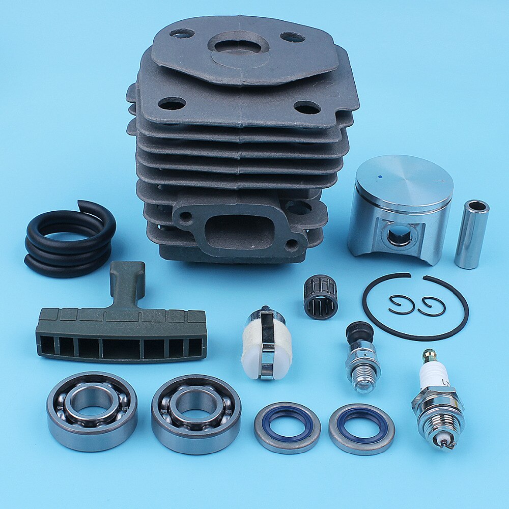 Nikasil belagt cylinderstemplesæt til husqvarna 357xp 357 xp 359 epa motorsav 537157302 537248502 krumtap kugleleje reservedele