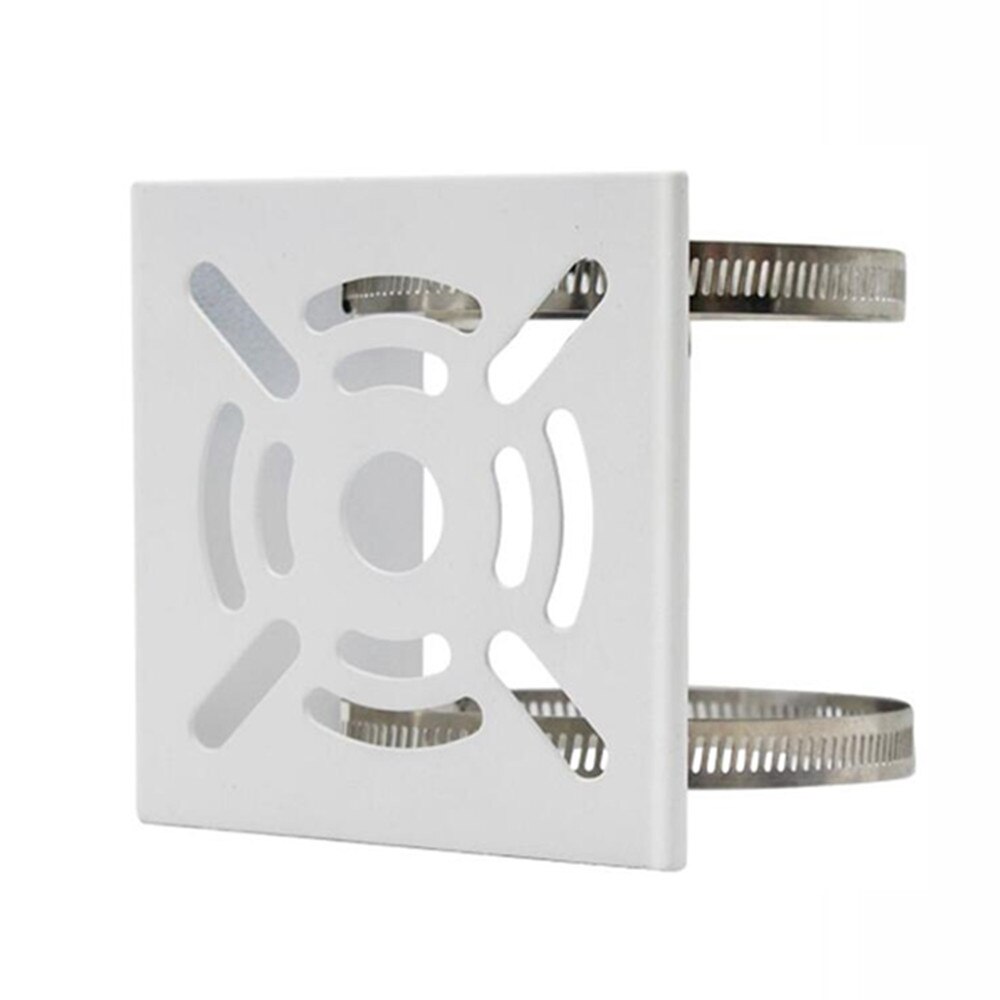 CCTV accesorios aro del hierro soporte de instalación de montaje para Polo titular de soporte de la cámara de seguridad para el hogar de vigilancia