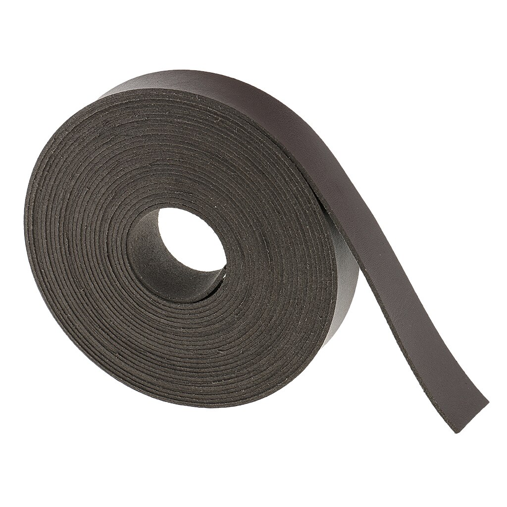 5 meter 2cm läderremsremsor för plagg diy bälte lädertillbehör
