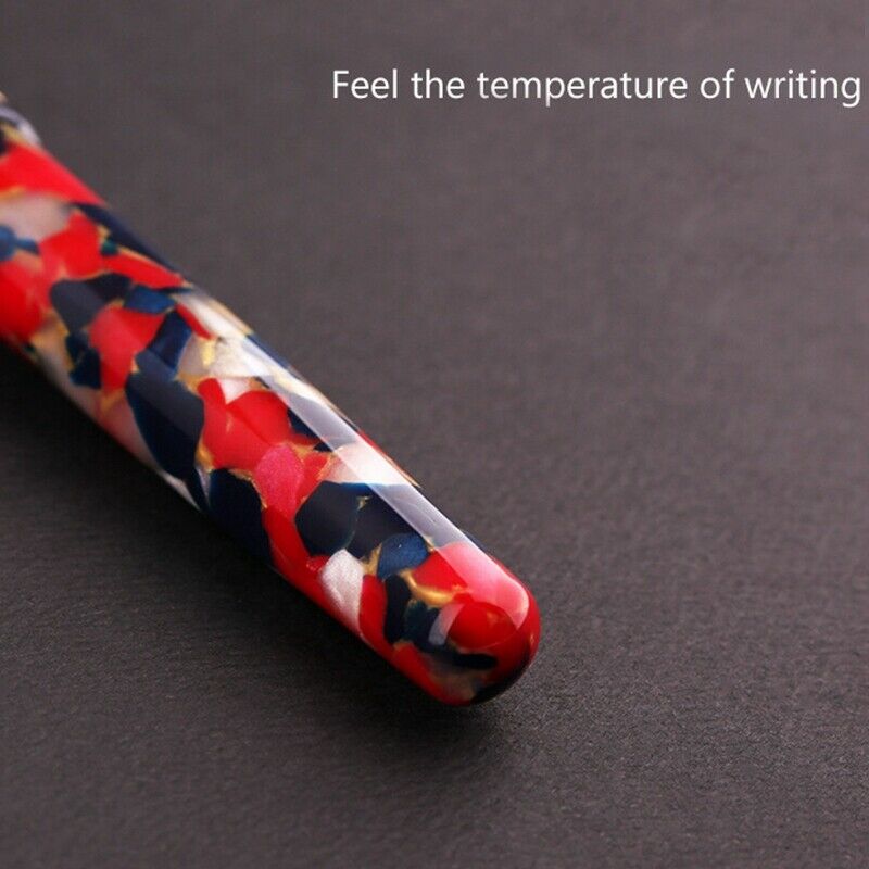 Stylo plume allemand moonman  m300, plume en résine acrylique, étui pour 0.5mm stylos à encre, stylo plume classique, fournitures scolaires et de bureau