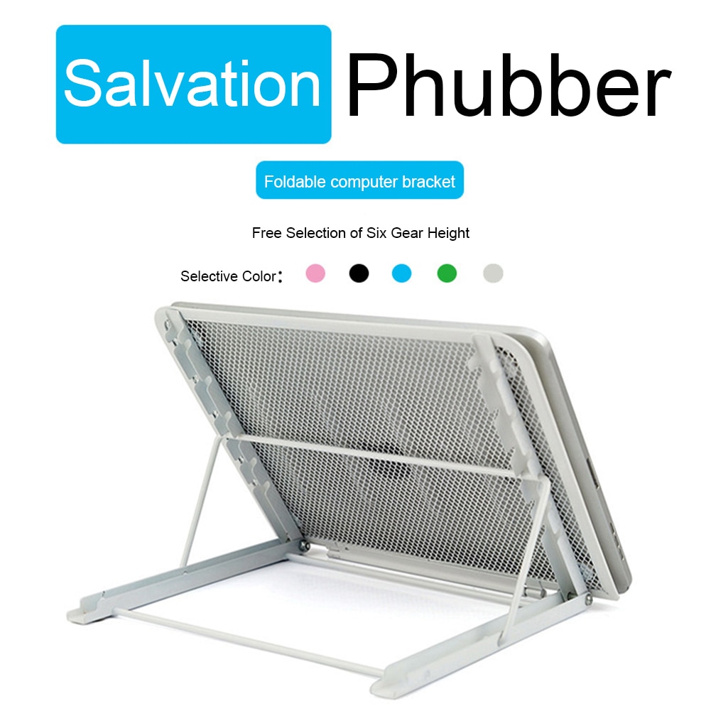 Draagbare Vouwen Cooling Mesh Beugel Desktop Kantoor Tablet Pad Lezen Stand Laptop Stand Non Slip Houder Mount Ondersteuning