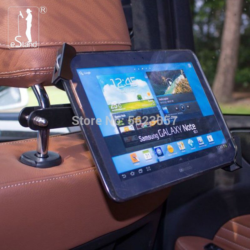 eStand Tablet Stand Holder - 7"-13" Universal Mount with Lock & Keys - Metal Commercial Display