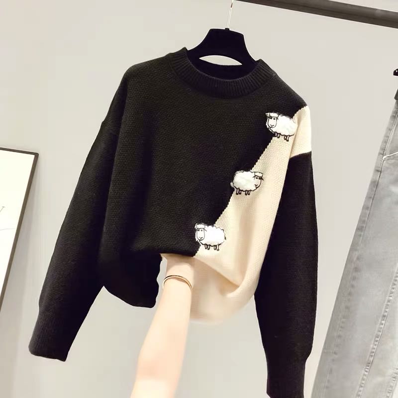 A9324 autumn winter long-sleeved slim temperament top