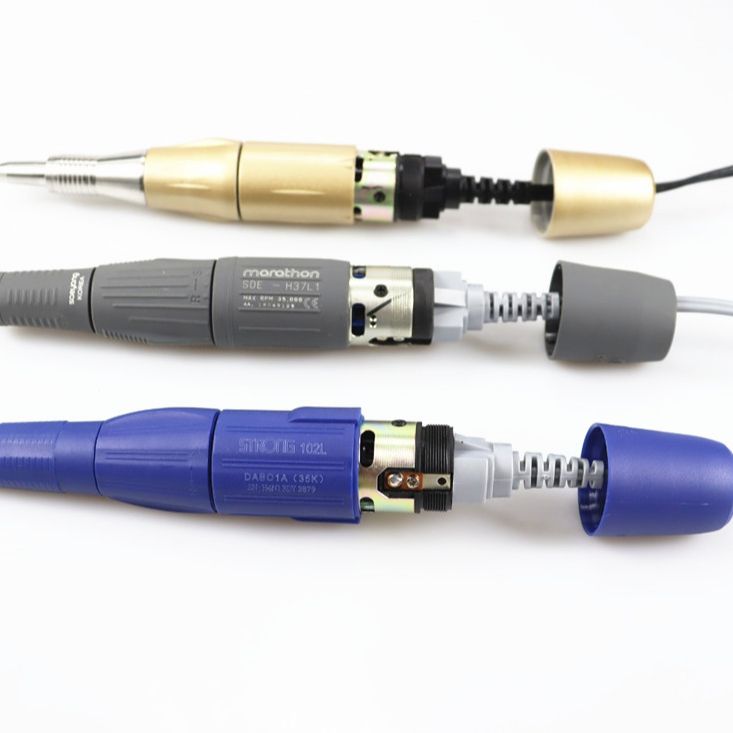 Dental LAB STRONG 210 105L H37L1 SH20N 102L 120II SH37LN handle 35K &amp; 40K RPM Dental Marathon Micromotor Polishing Handpiece