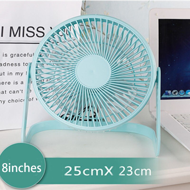 2022 USB Fan 5 Inch 6 Inch 8 Inch Small Fan Office Desktop Electric Fan