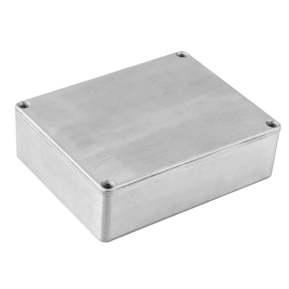 Bedst sælgende 1590bb stileffekter pedal aluminium stomp box kabinet til guitar instrument kufferter opbevaringsholder