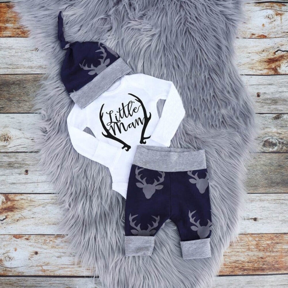 Generisch Newborn Baby Christmas Outfit Infant Boys Kids