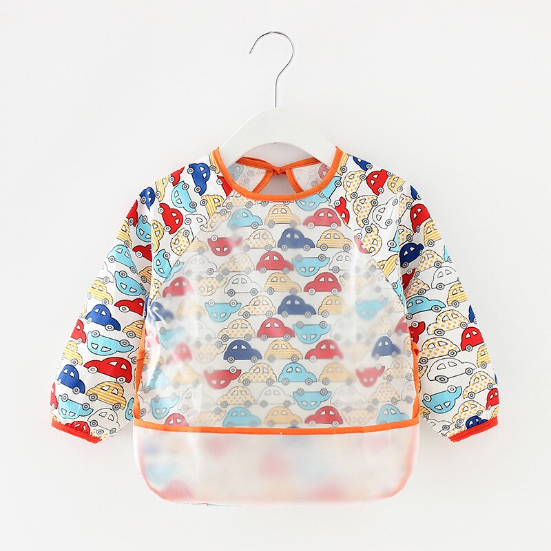 niemowlę Fartuch Bandana Bebes śliniaczki niemowlę śliniaczki wodoodporny dziecko jedzenie odzież dzieci's długo rękawy karmienie bluza śliniaczek: 9
