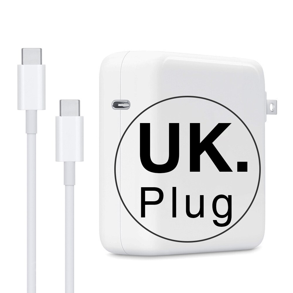 87W PD Power Adapter USB Type-C Lader Met USB-C Oplaadkabel Voor Apple Macbook pro 15 -inch A1706 A1707 A1708 A1719