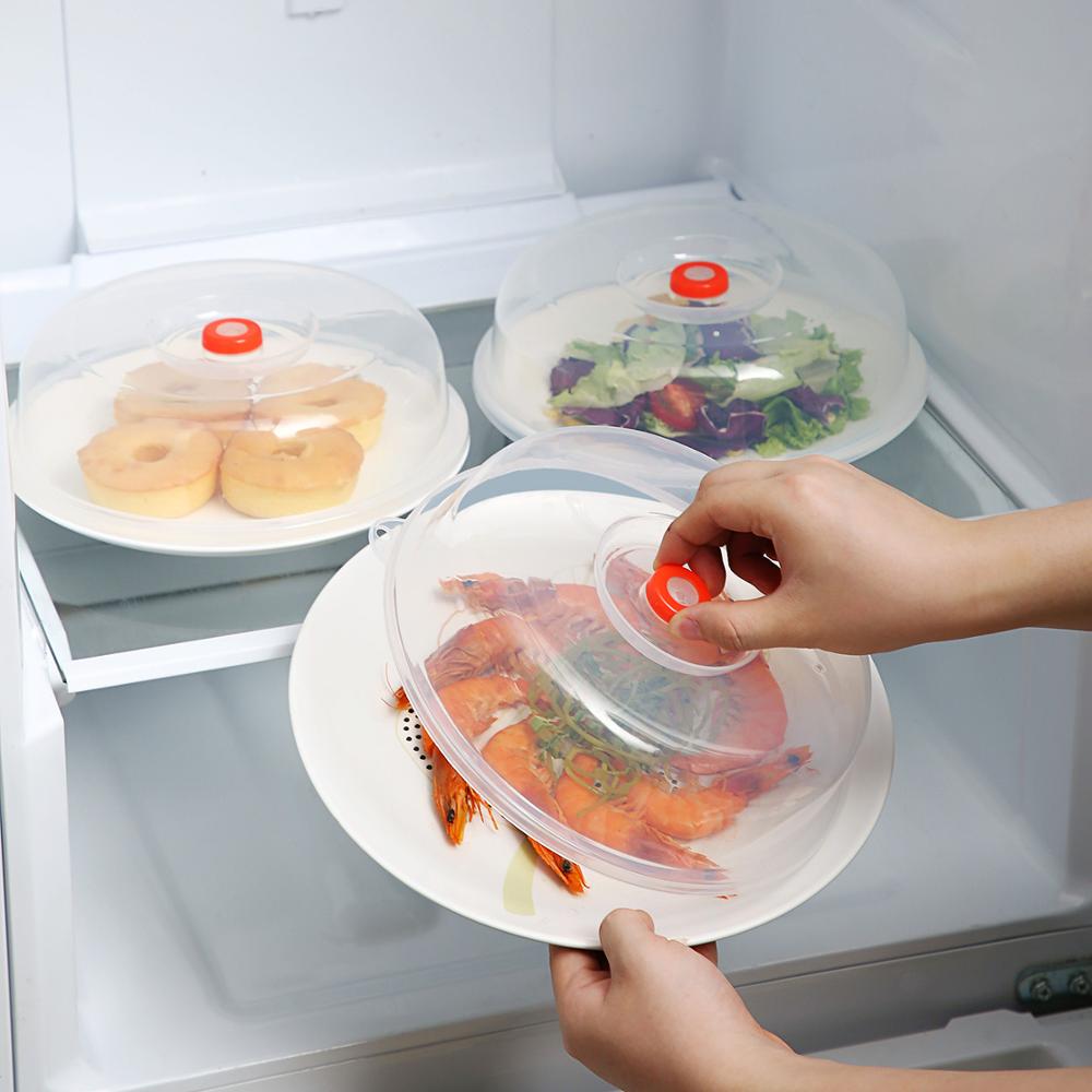 Microwave Food Anti-Sputtering Cover Heat Insulation Food Cover PP Food Splatter Guard Refrigerator Food Fresh Keeping Lid