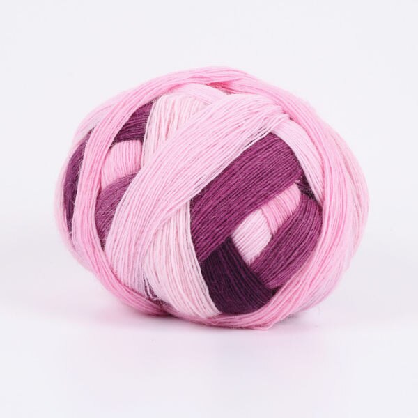 nouveauté 100g 800 m naturel doux laine arc-en-ciel espace colorant fantaisie fil unique organique Crochet fil X4012: 04