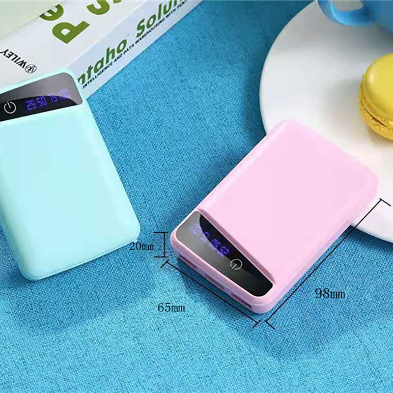 3X18650 Of 2*955465 Polymeer Powerbank Cover Power Bank 18650 Bank Case Diy Doos 3 Usb Kit telefoon Oplader Zaklamp Led Display