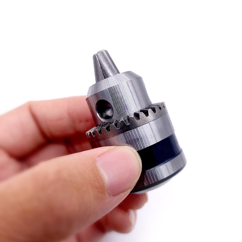 1pcs 0.6-6mm B10 3/8 24UNF Thread Drill Chuck Conversion Drill Chuck Wrench Into Electric Drill Keyless 3 Jaw Chuck