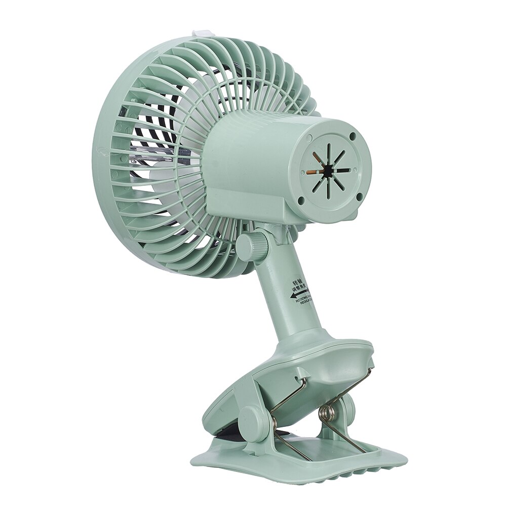 Mini Cooling Air Fan Humidifying Sprayable Fans Portable Shaking Head Desktop Fan With Clip Built-in Battery