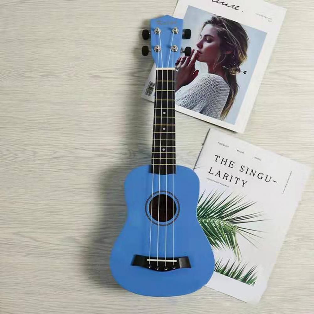 Ukulele Exquisite Musical Learning 4 Strings Children Colorful Wood Ukulele for Beginner