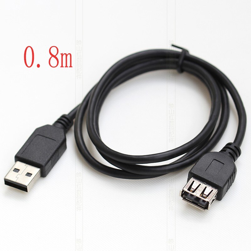 1.8M USB 2.0 Male to Female Data Sync Charger Extension Cable