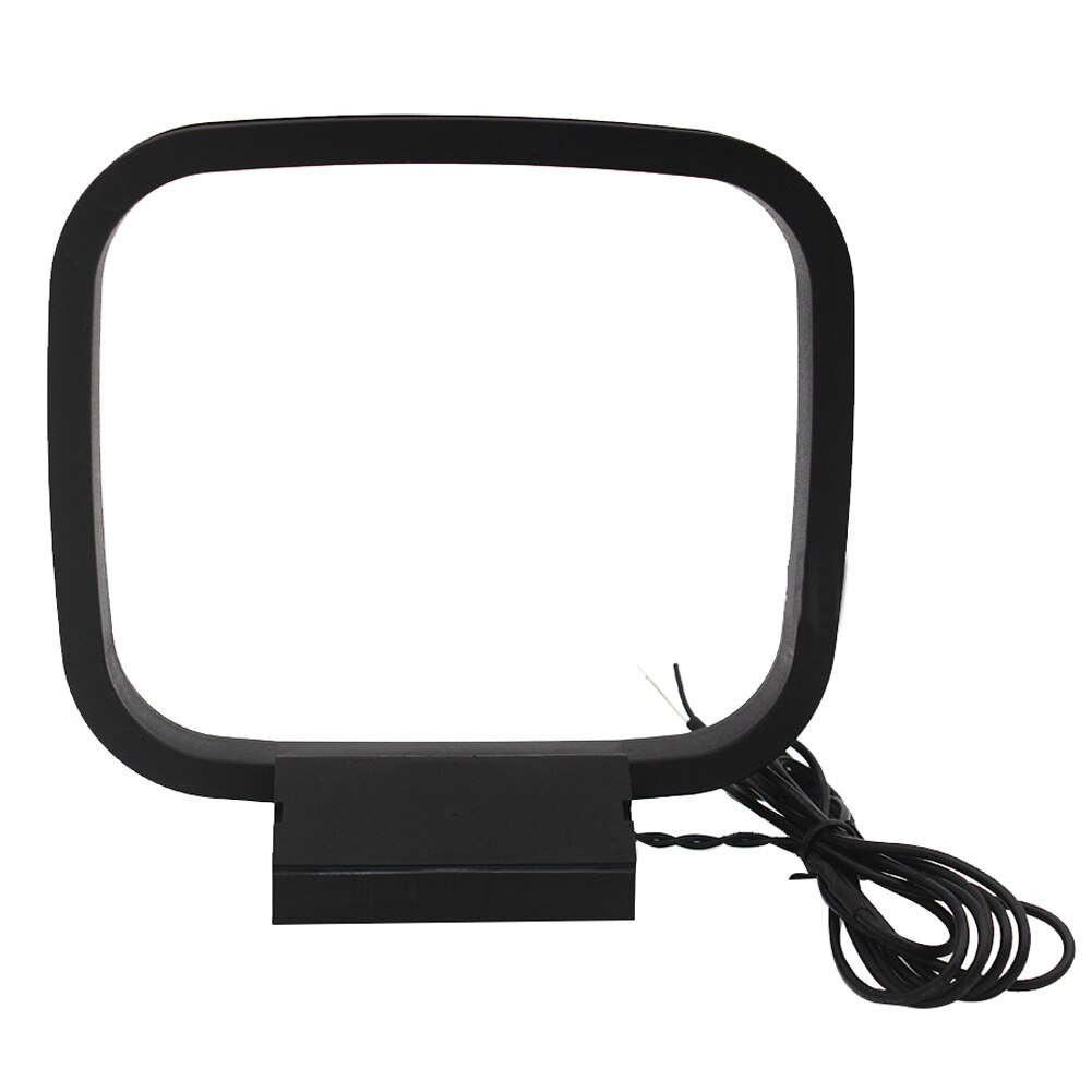 Connecteur de fil Radio FM Stable 2 broches, système Audio antirouille, son stéréo, récepteur de Signal d&#39;intérieur, antenne à boucle AM universelle