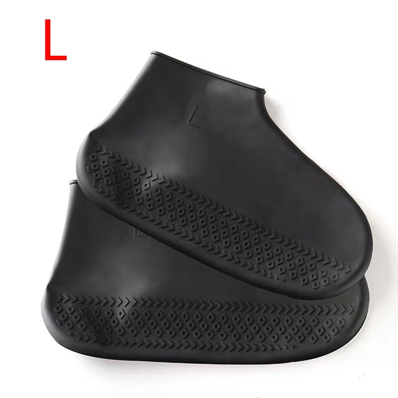 Silikon Material unisex Schuhe Beschützer wasserdicht Schuh Startseite Regen Schuh Abdeckungen Regen Stiefel draussen regnerisch Tag Fuß Startseite: Rosa