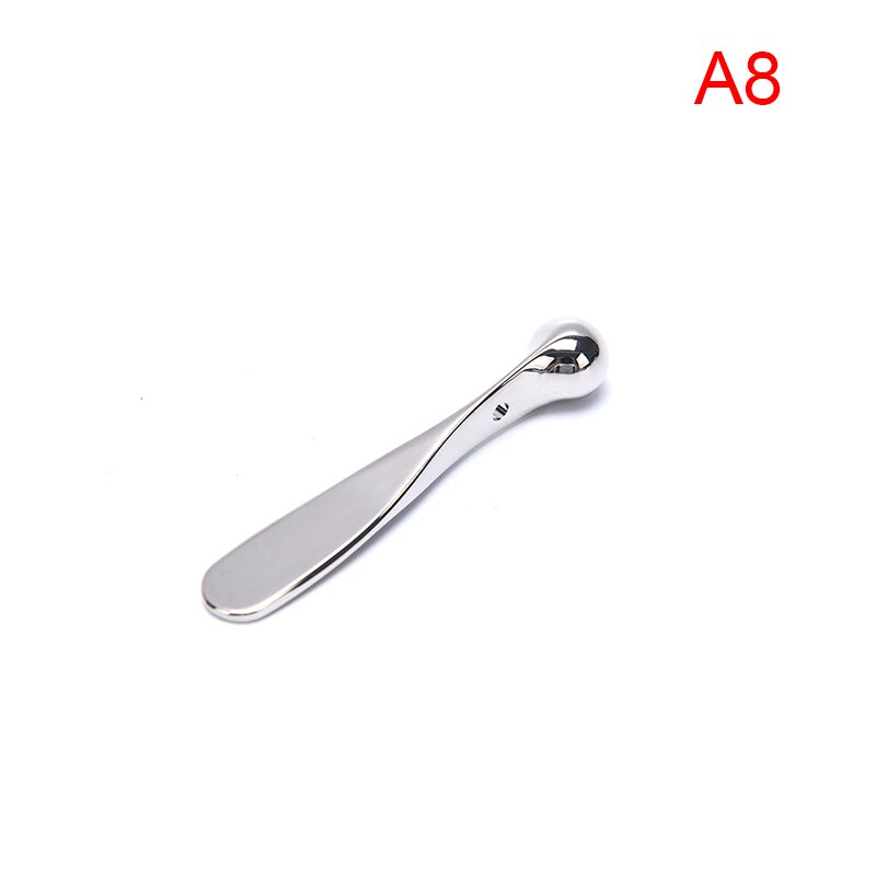 Oogcrème applicator anti-rimpel oogmassage stick gezichtsmasker mengkwast essence mengspatel schoonheidsverzorging: Roze