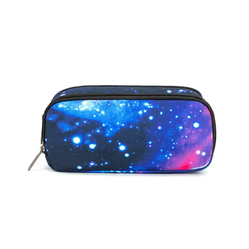 Large Capacity Pencil Case Back to School Supplies Pencil Pouch Aesthetic Pen Bag Office Stationery Organizer Multifunctional: PURPLE
