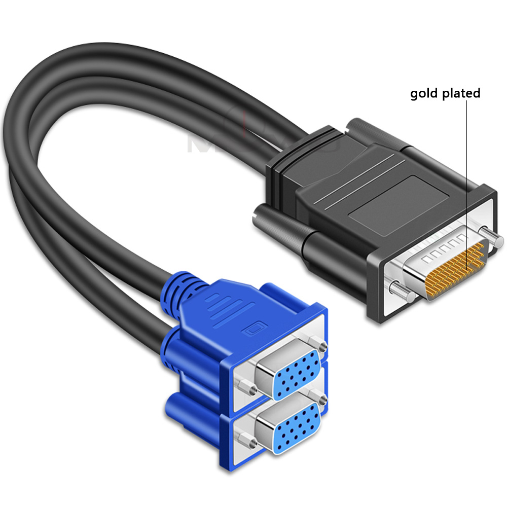 DMS 59 Pin Male naar 2 HDMI/VGA/DVI/DP Vrouwelijke Splitter Verlengkabel Adapter voor grafische kaart HDMI Monitoren