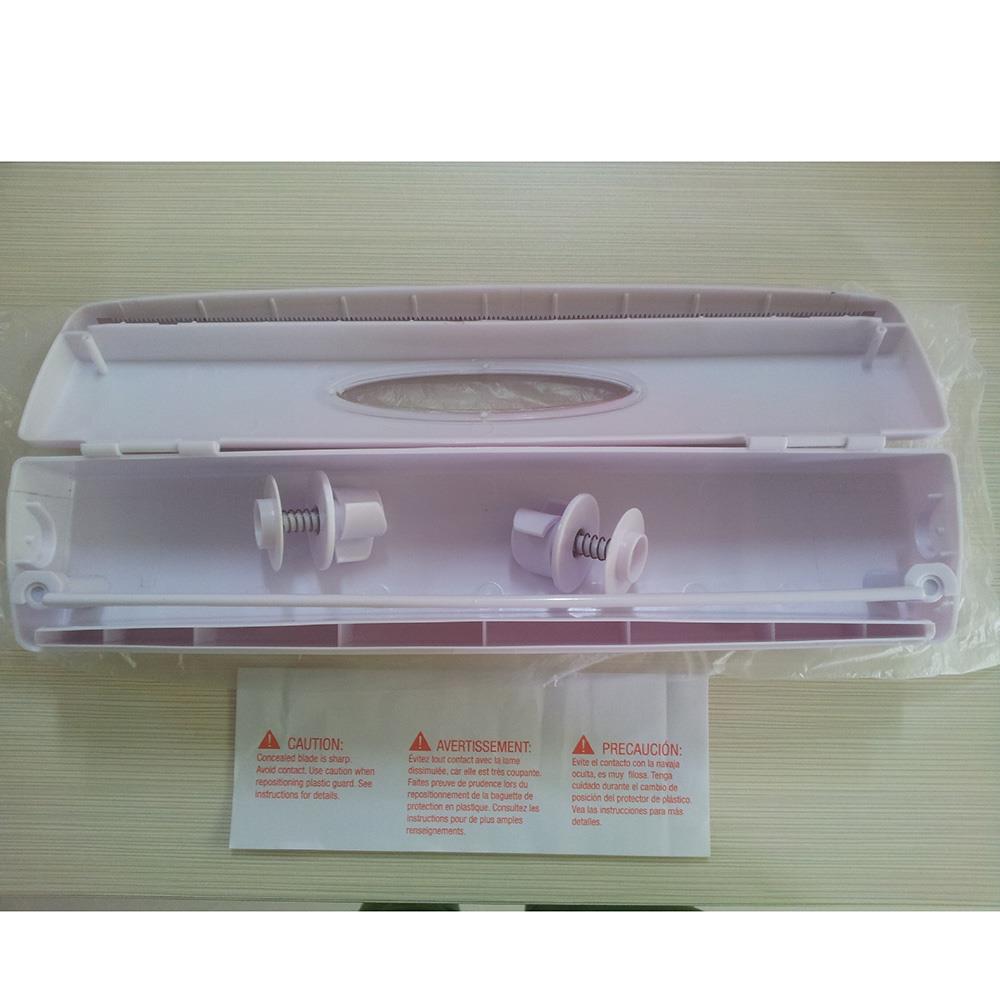 Huishoudfolie bakpapier houders dispenser plastic lades folie wikkelgereedschap aluminiumfolie