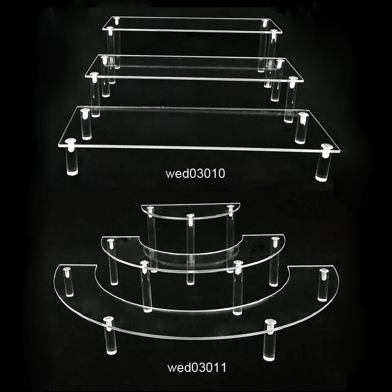 Acryl Ladder Frame Parfum Sieraden Display Rack Transparante Ladder Plank Display Gereedschap Acryl Cosmetica Magazijnstelling